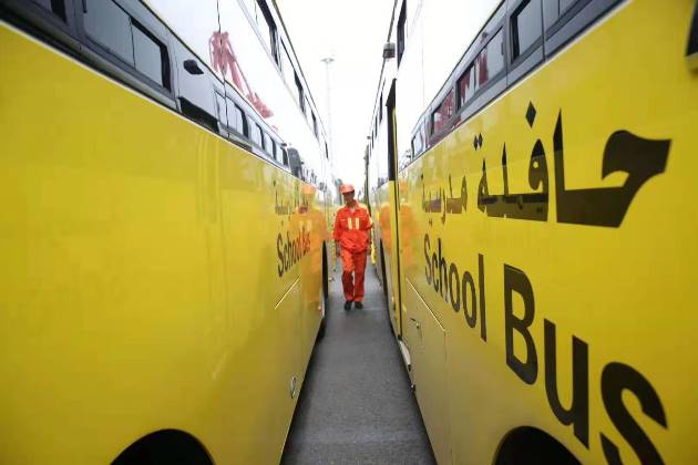 2019年行业第一大单,830辆中通校车驶向沙特 - 第3张 - 提加商用车网 2019年行业第一大单,830辆中通校车驶向沙特 - 第3张